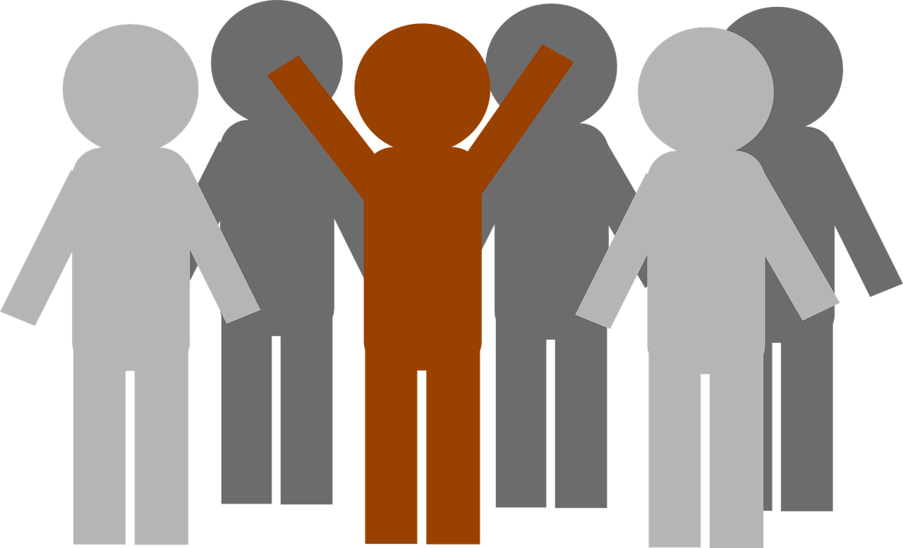 Standing out in a crowd